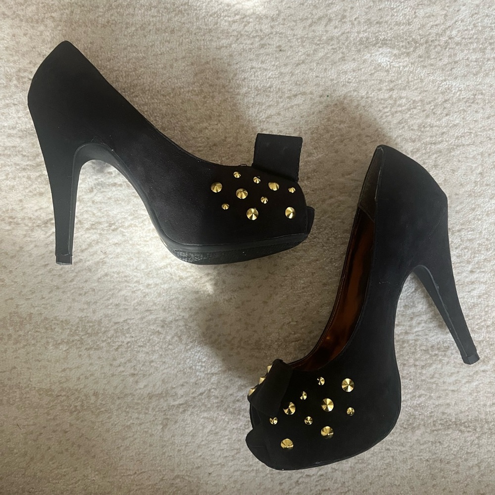G by Guess Open-Toed High Heels